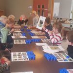Het derde leerjaar op bezoek in het zorgcentrum Sint-Jozef in Zonnebeke
